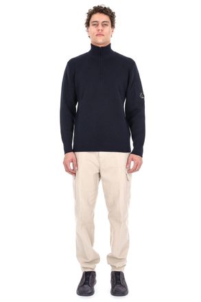 C.P. Company Re-Wool Wool Half-Zip Sweater