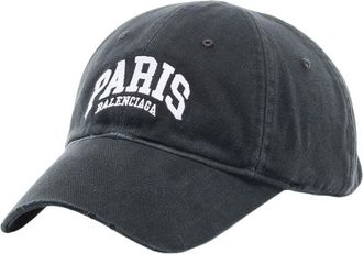 Balenciaga Cities Paris Cap Black PSAB100153