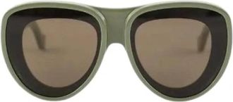Loewe Pre-owned Zonnebril - Dames - Vintage Accessoires - Groen - ONE Size - Vintage