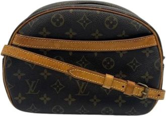 Louis Vuitton Tweedehands Canvas Louis Vuitton tassen - Dames - Vintage Schoudertas - Bruin - ONE Size - Vintage