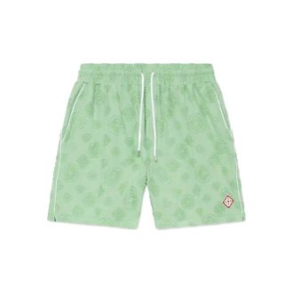 Casablanca Monogram-pattern Track Shorts