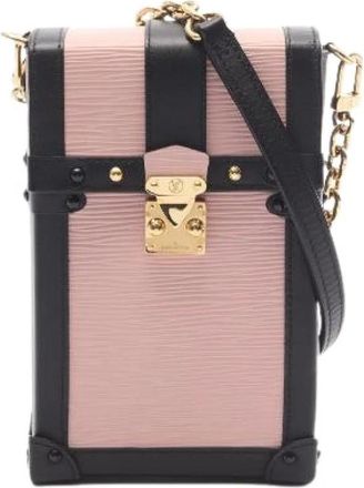 Louis Vuitton Pre-owned Pochette Trunk Vertical Epi Shoulder Bag - - Pre-owned - Donna - Rosa - ONE SIZE