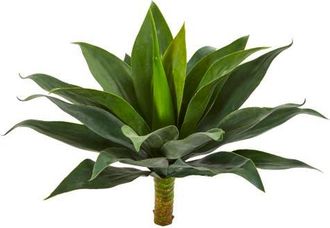 Nearly Natural 19-in Large Agave Artificial Plant in Green at Nordstrom
