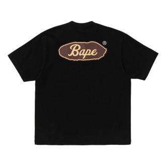 A Bathing Ape Skateboard BAPE Logo Relaxed Fit T-Shirt Black 0ZXTEM331101QBKX
