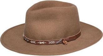 Stetson Santa Fe Hat in Driftwood at Nordstrom, Size X-Large