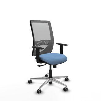 Piqueras y Crespo Piqueras Y Crespo Silla Zulema Azul Celeste Confortable Para Oficina