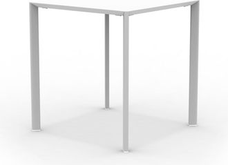 Vermobil Vermobil Tavolo Fox Autolivellante Quadrato 70 X 70 Cm H 75 Cm Bianco