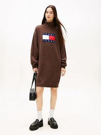 Tommy Hilfiger Tommy Flag Relaxed Mini Jumper Dress