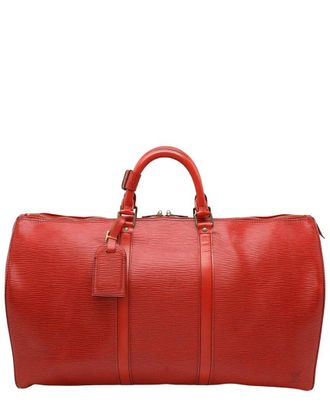 Louis Vuitton Epi Keepall 50 Boston Bag (Authentic Pre-Loved)