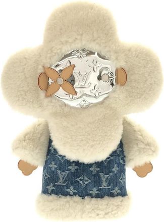 Louis Vuitton Monogram Denim Silver Monogram Denim Backpack (Pre-Owned)