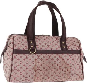 Louis Vuitton Pre-owned Handbags, female, Red, Size: ONE SIZE Pre-owned Canvas Handbag
