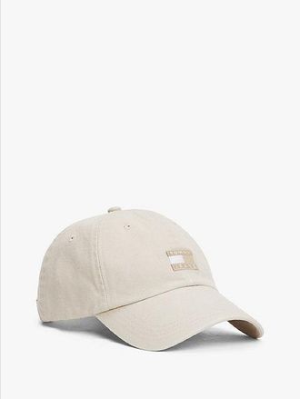 Tommy Hilfiger Heritage Tonal Logo Canvas Baseball Cap