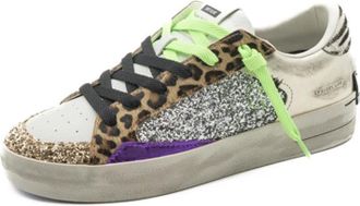 Crime London Sk 8 Deluxe - Dames - Sneakers - Veelkleurig - 36 EU - Leer - Schoenen