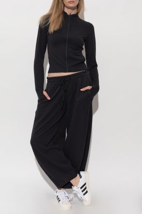 Nike Slim-fit Training Sweatshirt, Womens, Black