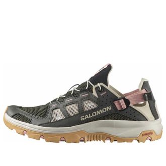 Salomon (WMNS) SALOMON Techamphibian 5 Dark Grey Peach Pink 477508