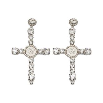 Blumarine Bijoux Stud Earrings - female - Blumarine - Earrings - Gray - ONE SIZE - Accessories