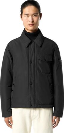 Stone Island Lichte Jassen - Heren - Zomerjassen - Zwart - XL - Jassen