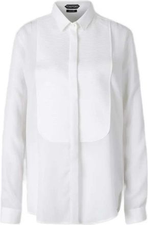 Tom Ford Plissee-Latzhemd