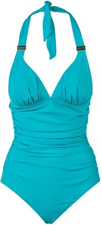 Seaspray Audrey Double Draped Swimsuit One Piece Swimming Costume- (Tall Size 18, Aqua)
