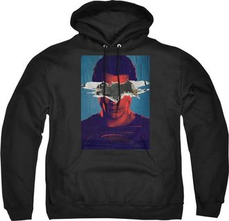 Gildan Batman V Superman Superman Poster Adult Pull Over Hoodie / Hooded Sweatshirt
