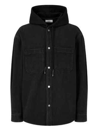 TOMBOY Giacca denim con cappuccio - Nero