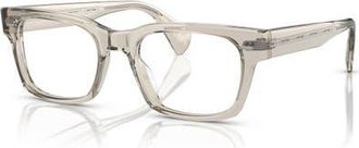 Oliver Peoples 54mm Square optical glasses in Grey at Nordstrom