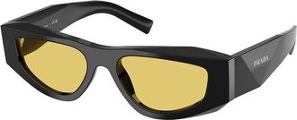 Prada PR B19SF Asian Fit 16K455 Mens Sunglasses Black Size 53