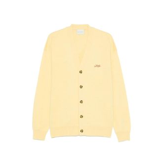 Dr&ocirc;le de Monsieur Button-fastening Cardigan