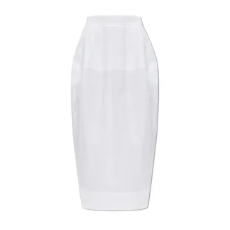 R&oacute;he Midi Skirts, female, White, Size: S Skirt With a Back Slit