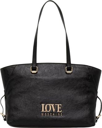 Love Moschino Tote Bag - Dames - Tassen - Zwart - Maat: ONE Size