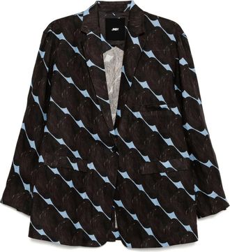 JNBY Blazer a fantasia - Marrone