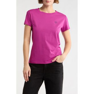 Boss Orange by Hugo Boss Crystal Cotton T-Shirt in Dark Pink at Nordstrom Rack, Size X-Large