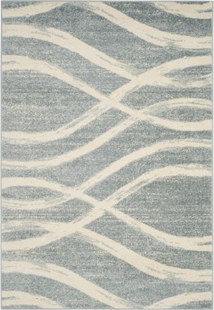 Safavieh Alfombra de polipropileno beige/gris, 122 x 183 cm