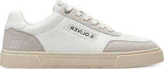 s.Oliver Witte Grijze Sneakers voor Mannen - Heren - Sneakers - Wit - 44 EU - Schoenen