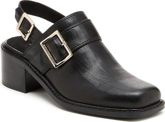 Kelsi Dagger Glory Square Toe Slingback Pump in Black at Nordstrom, Size 7.5