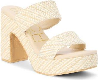 Matisse Footwear Gem Platform Sandal in Cream at Nordstrom, Size 10