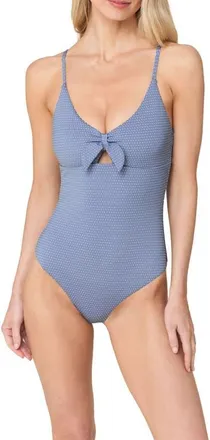 Andie Swim Tenerife One-Piece Swimsuit in Wisteria at Nordstrom, Size X-Large