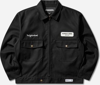 Neighborhood Men s Zip Work Jacket Black