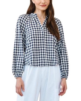 Bella Dahl Shirred Raglan Shirt