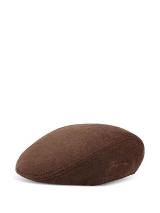 Jacquemus Le Val&eacute;rie wool beret - unisex - Virgin Wool/Cotton - 58 - Brown