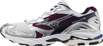 Mizuno Wave Rider 10 - Heren - Sneakers - Wit - 43 EU - Leer - Schoenen