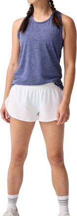 Brooks Luxe Tank Top In Heather Nightshadow