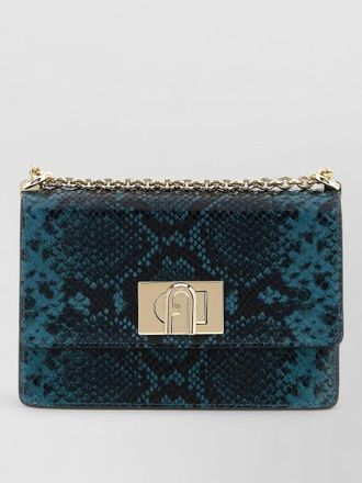 Furla 1927 mini crossbody bag chain detail