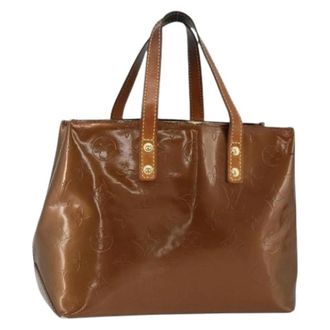 Louis Vuitton Pre-owned Handbags, female, Brown, Size: ONE SIZE Pre-owned Patent Leather Hand Bag