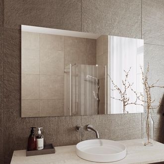 Vicco Espejo De Ba&ntilde;o Viola, Blanco, 111 X 70 Cm