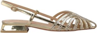 Alma En Pena Rhinestone cage sandals - Dames - Sandalen - Geel - 40 EU - Schoenen