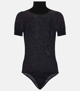 Alaia Ala&iuml;a Wool bodysuit