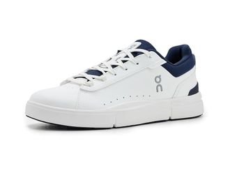 On The Roger Advantage Mens Shoes White/Midnight : 11.5 M, Synthetic/Textile