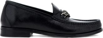 Roberto Cavalli chain-embellished loafers - Black