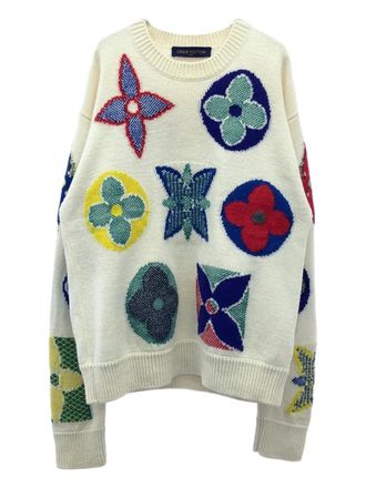 Louis Vuitton 2010s wool sweater - men - Wool - L - White